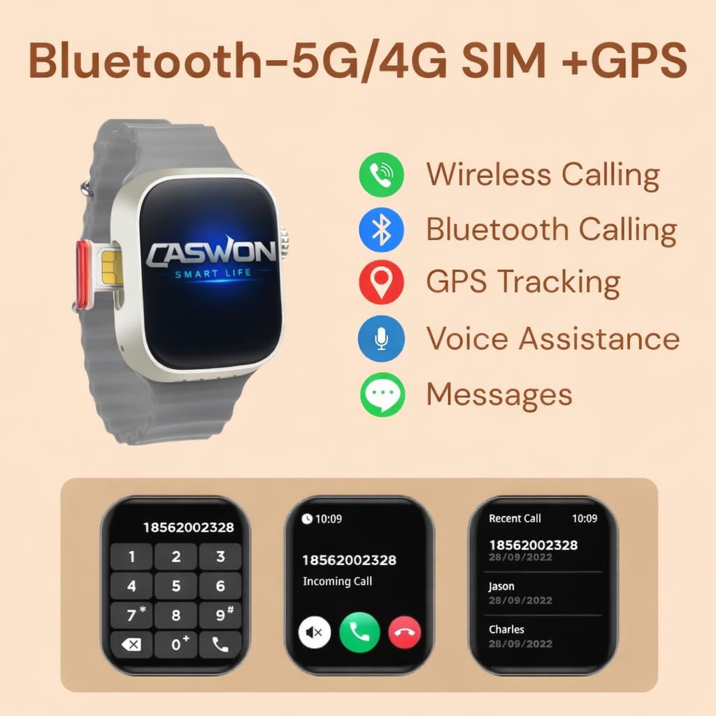 GS29 5G SIM ANDROID SMART WATCH